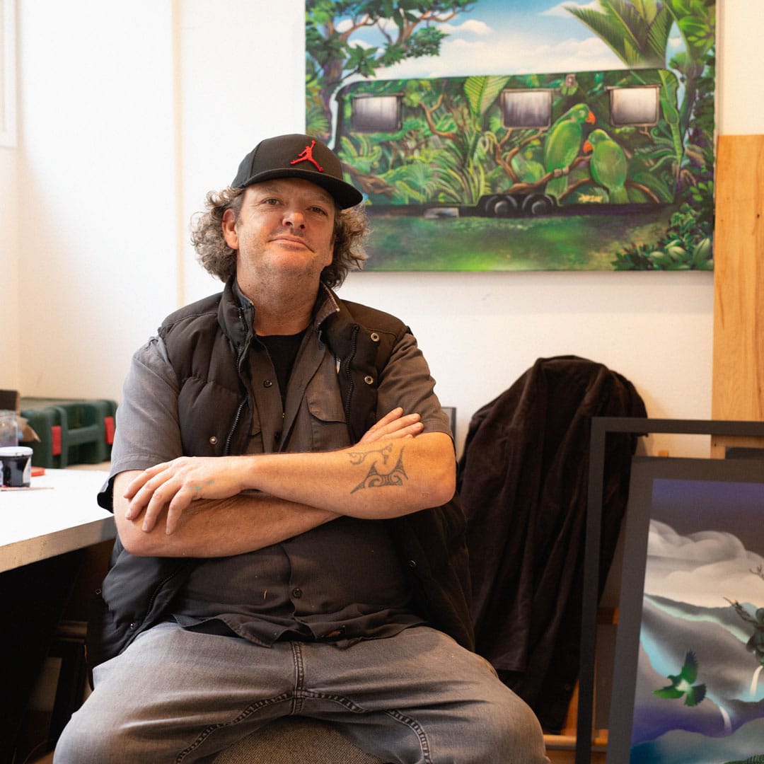 Dan Tippett Artist Portrait