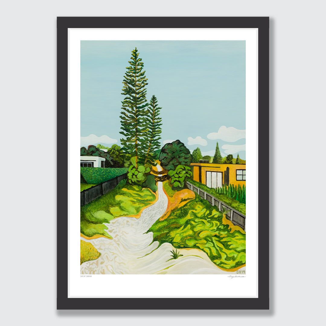 Day at Omaha Art Print by Guy Harkness