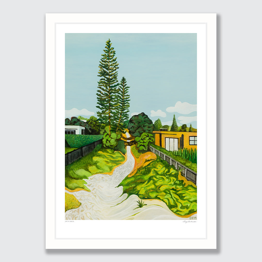 Day at Omaha Art Print by Guy Harkness