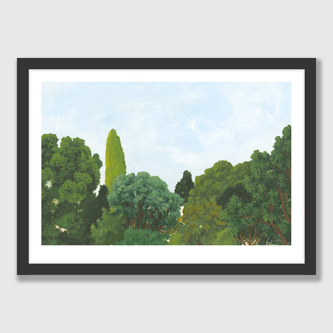 Summer Tree Tops Art Print by Grace Wilkinson