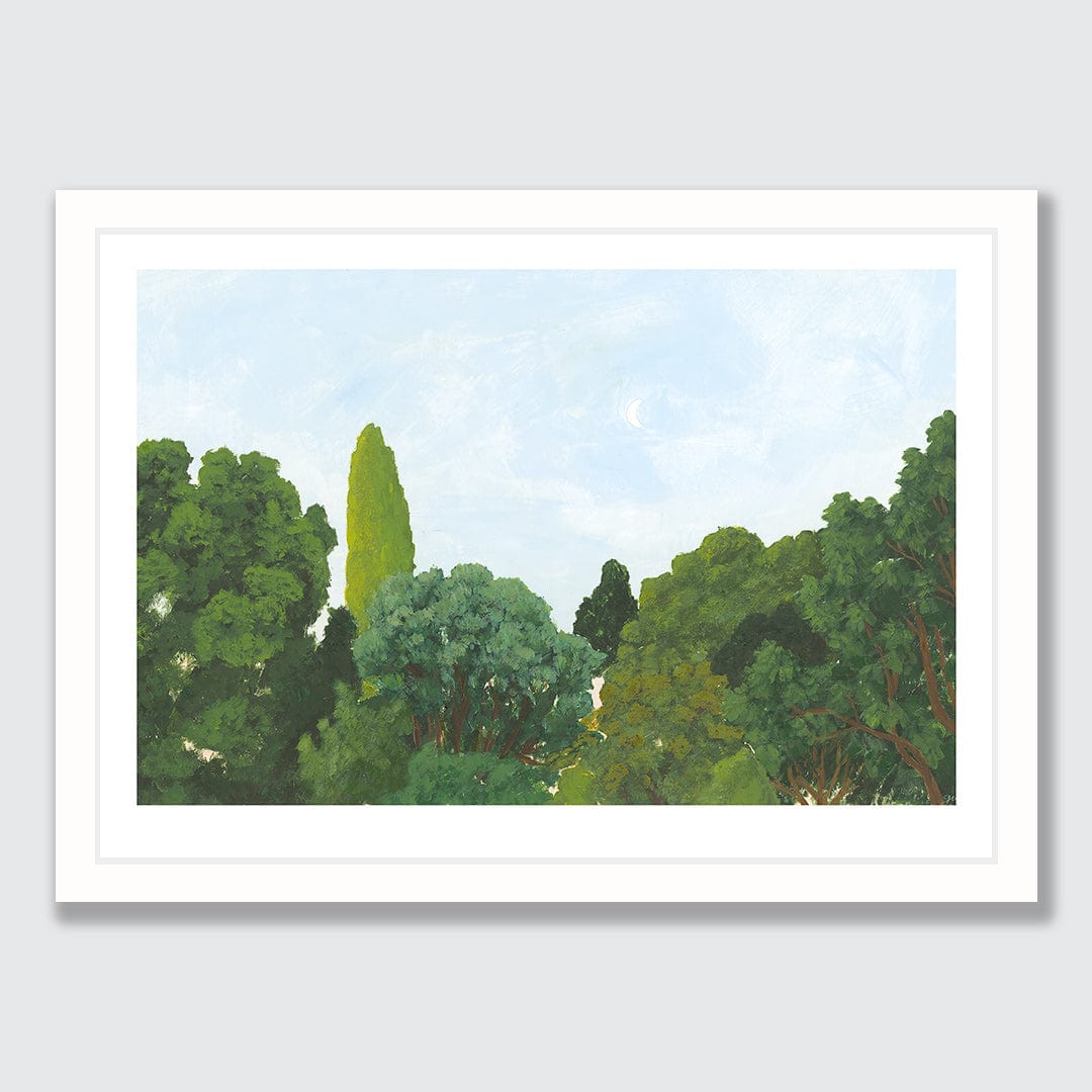 Summer Tree Tops Art Print by Grace Wilkinson