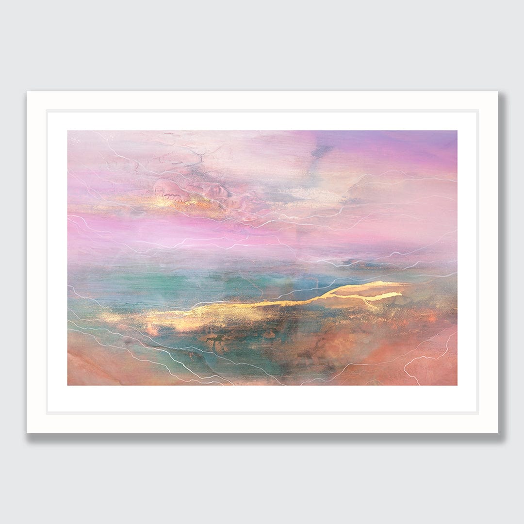 Longer Days Art Print by Lucy Davidson