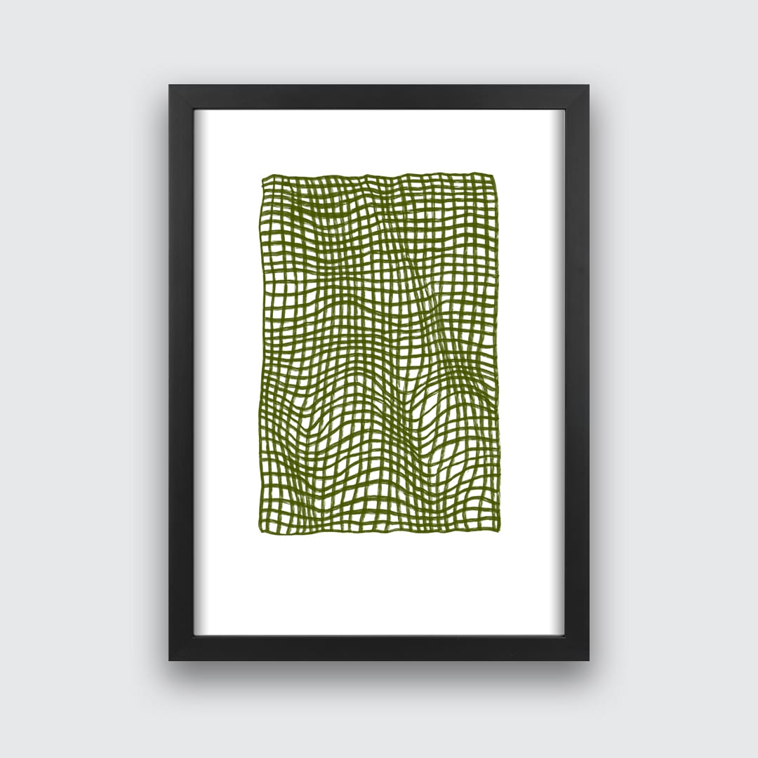 Olive Throw – Art Print