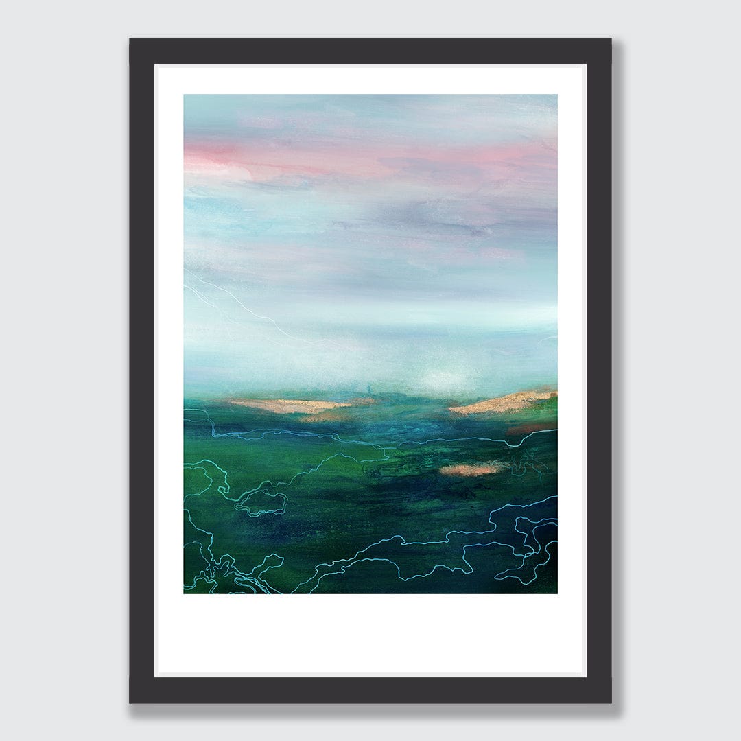 Follow Art Print by Lucy Davidson