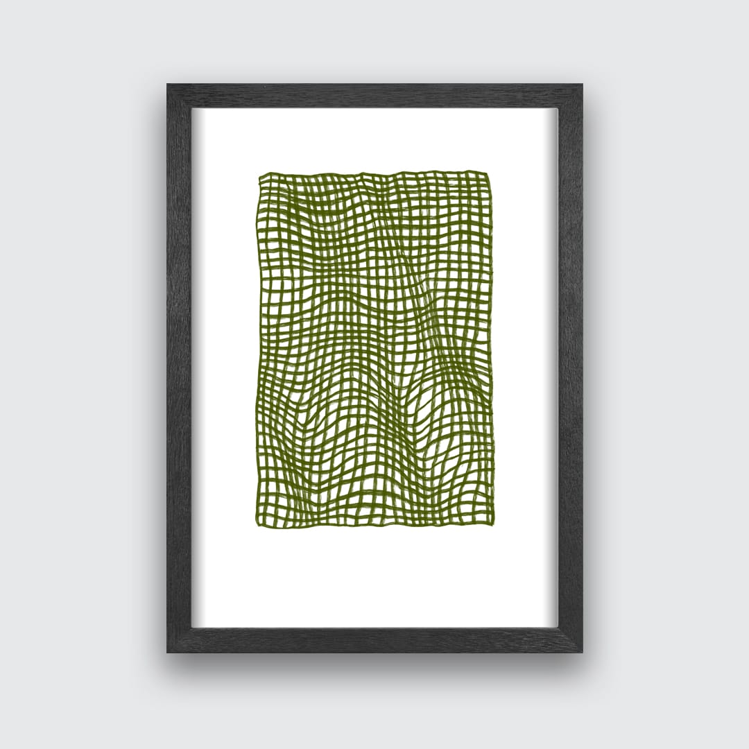 Olive Throw – Art Print