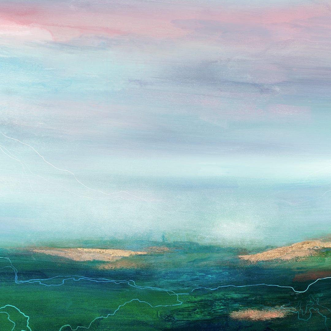 Follow Art Print by Lucy Davidson