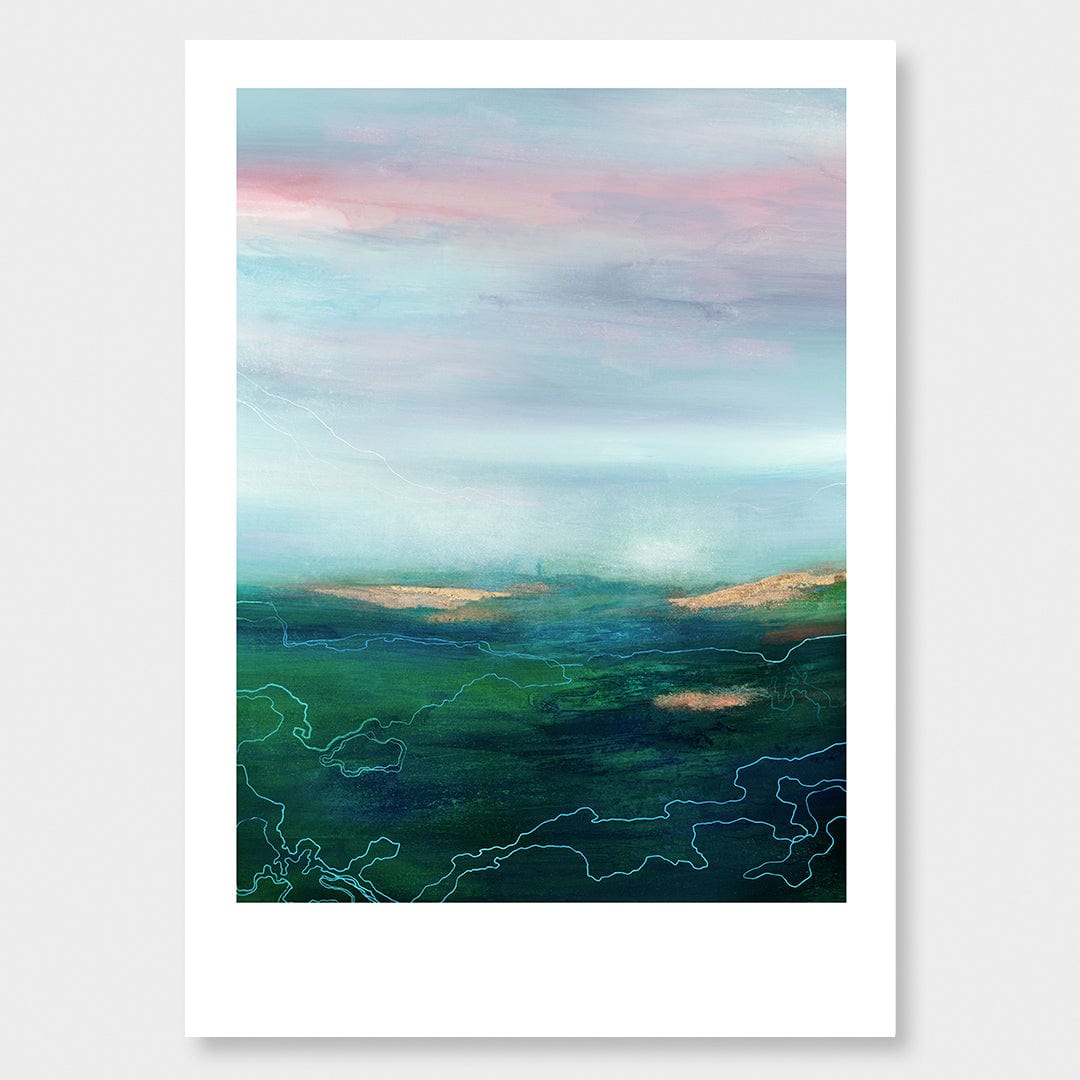 Follow Art Print by Lucy Davidson