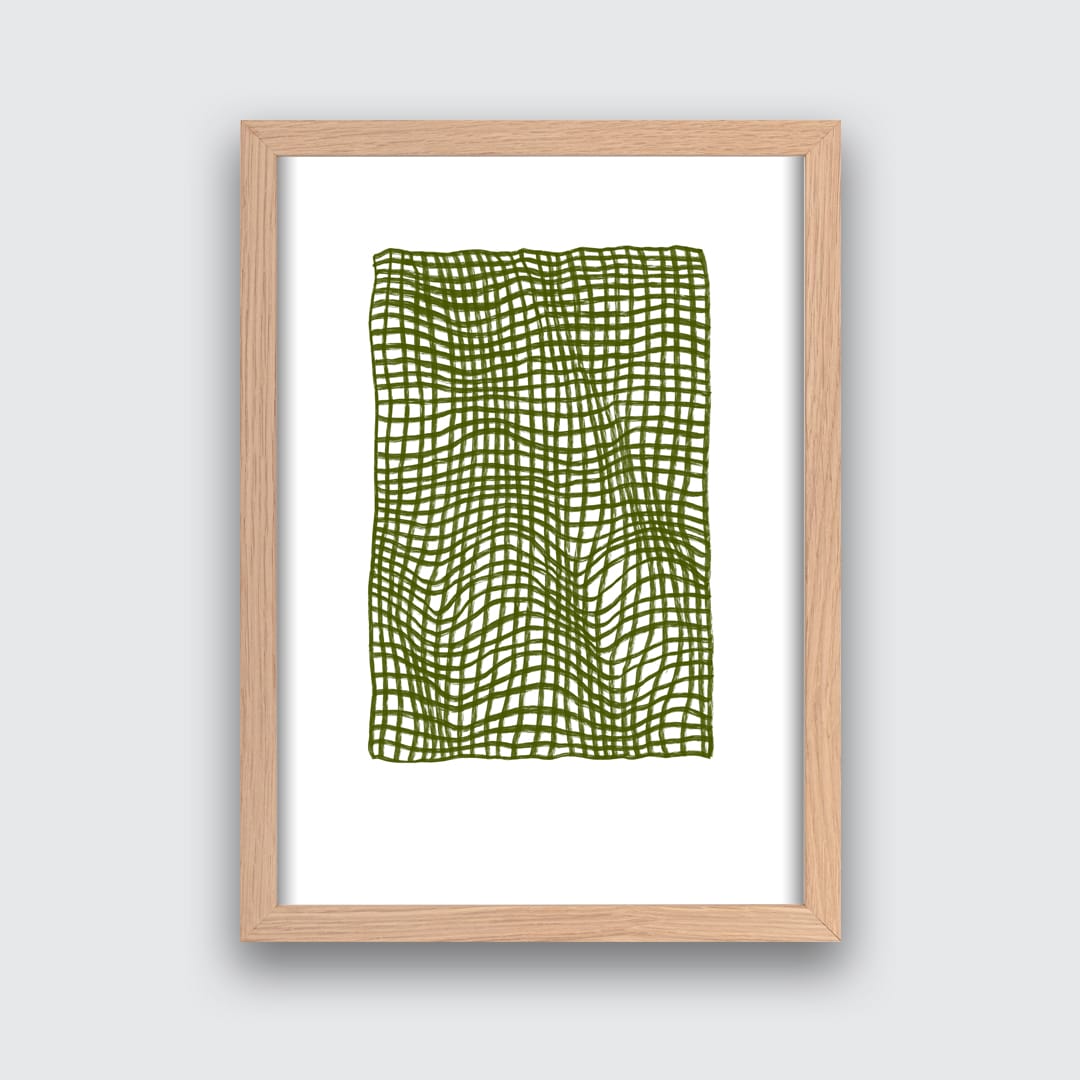 Olive Throw – Art Print