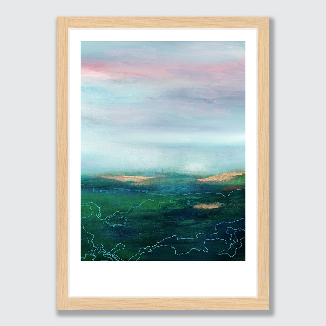 Follow Art Print by Lucy Davidson