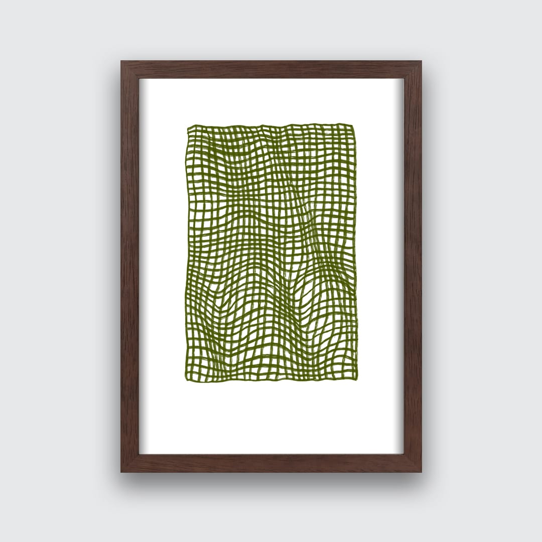 Olive Throw – Art Print