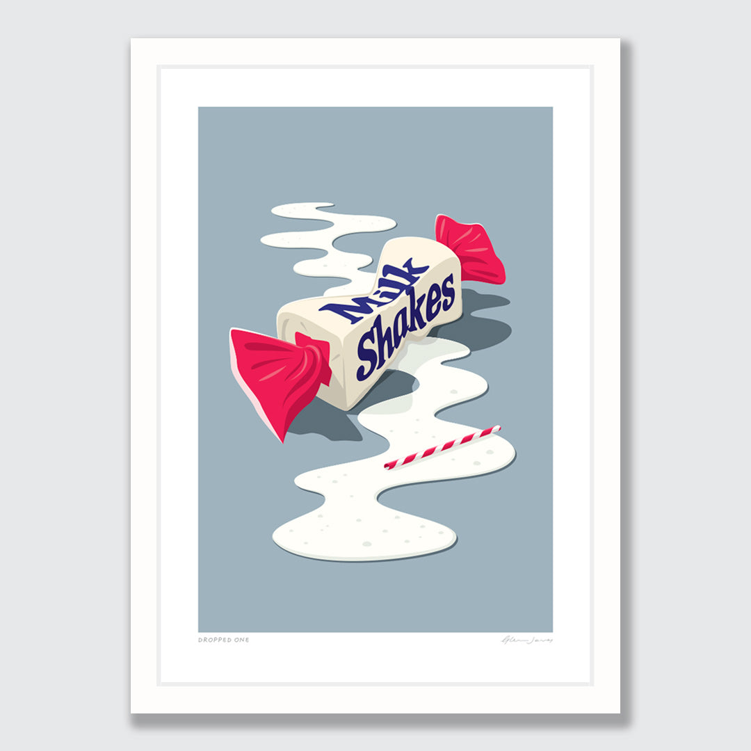 Dropped One Art Print by Glenn Jones