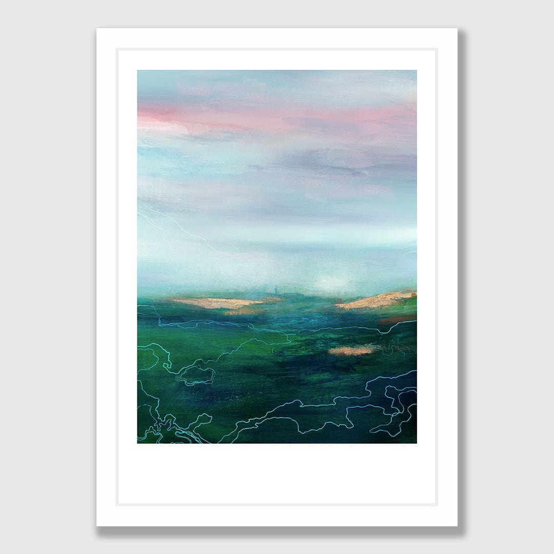 Follow Art Print by Lucy Davidson
