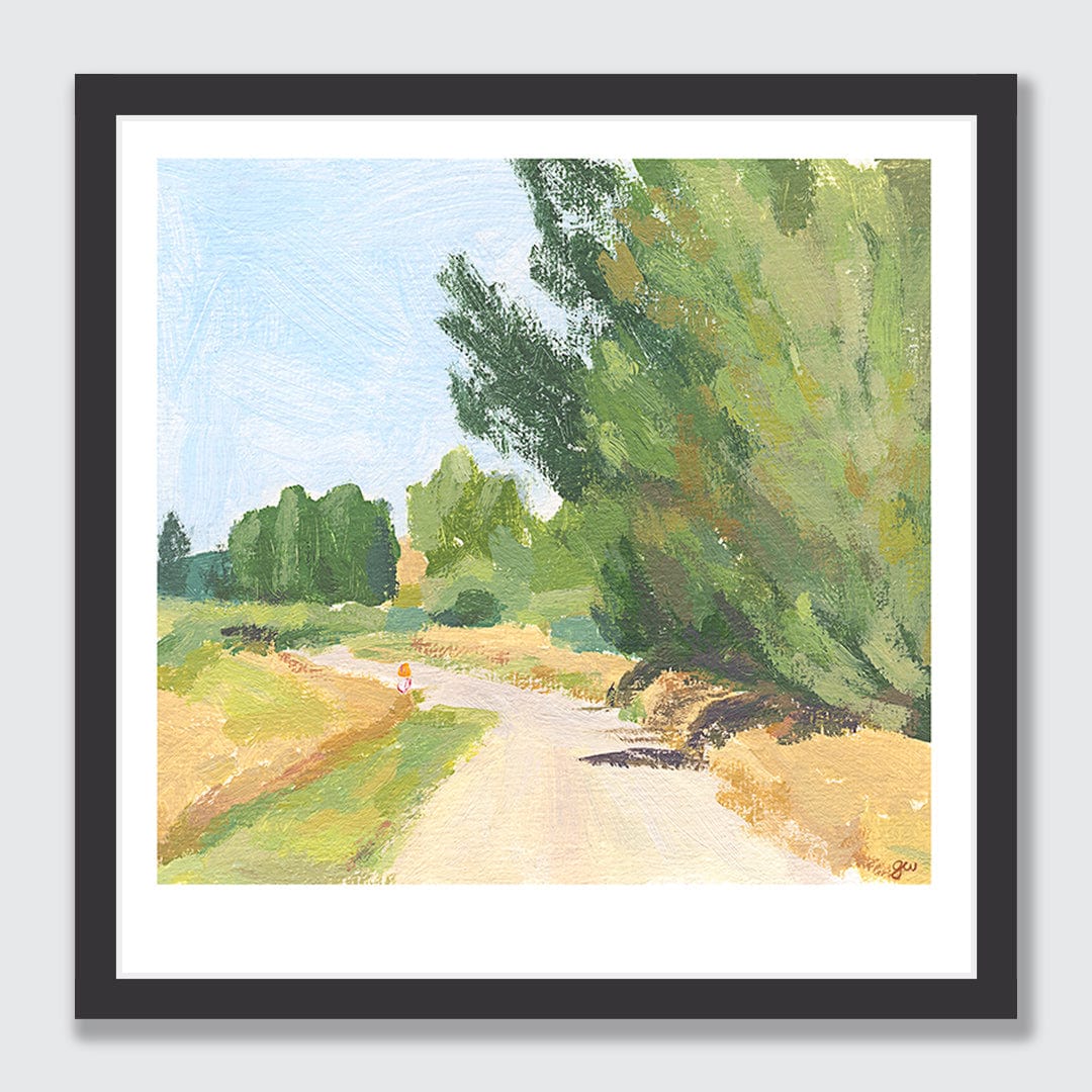 Country Road Art Print by Grace Wilkinson