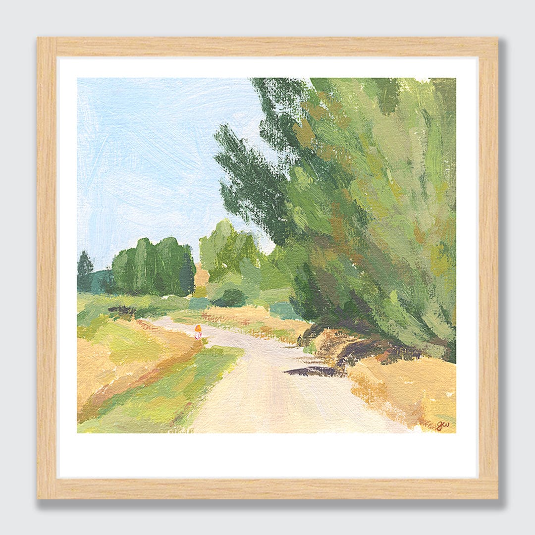 Country Road Art Print by Grace Wilkinson