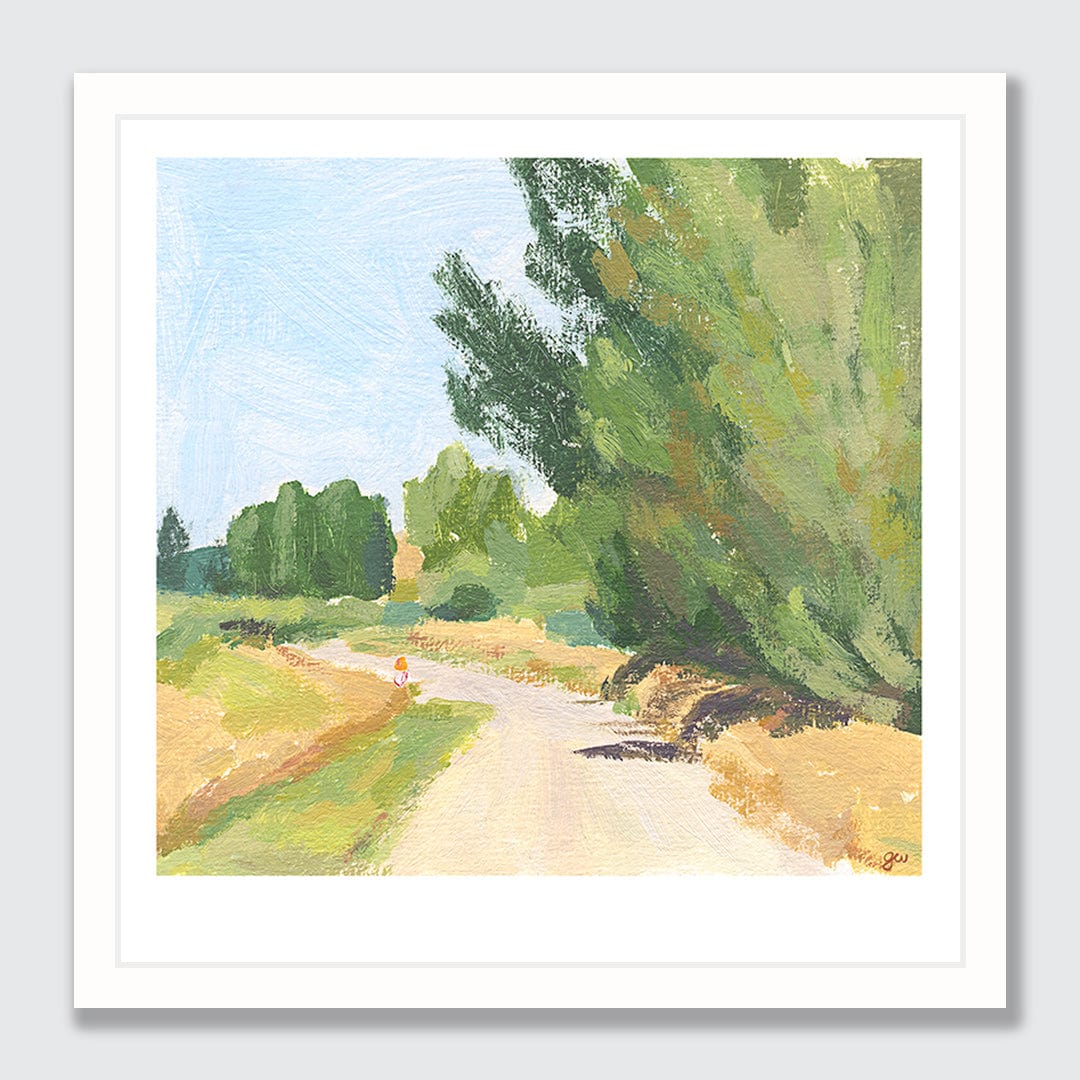 Country Road Art Print by Grace Wilkinson