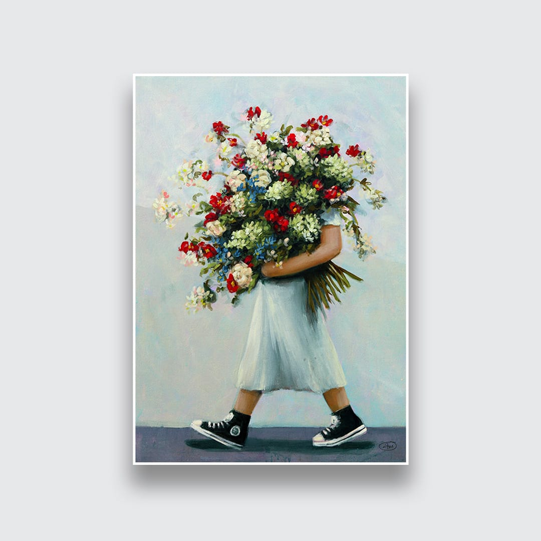 Delivering Spring Art Print by Abbey Merson