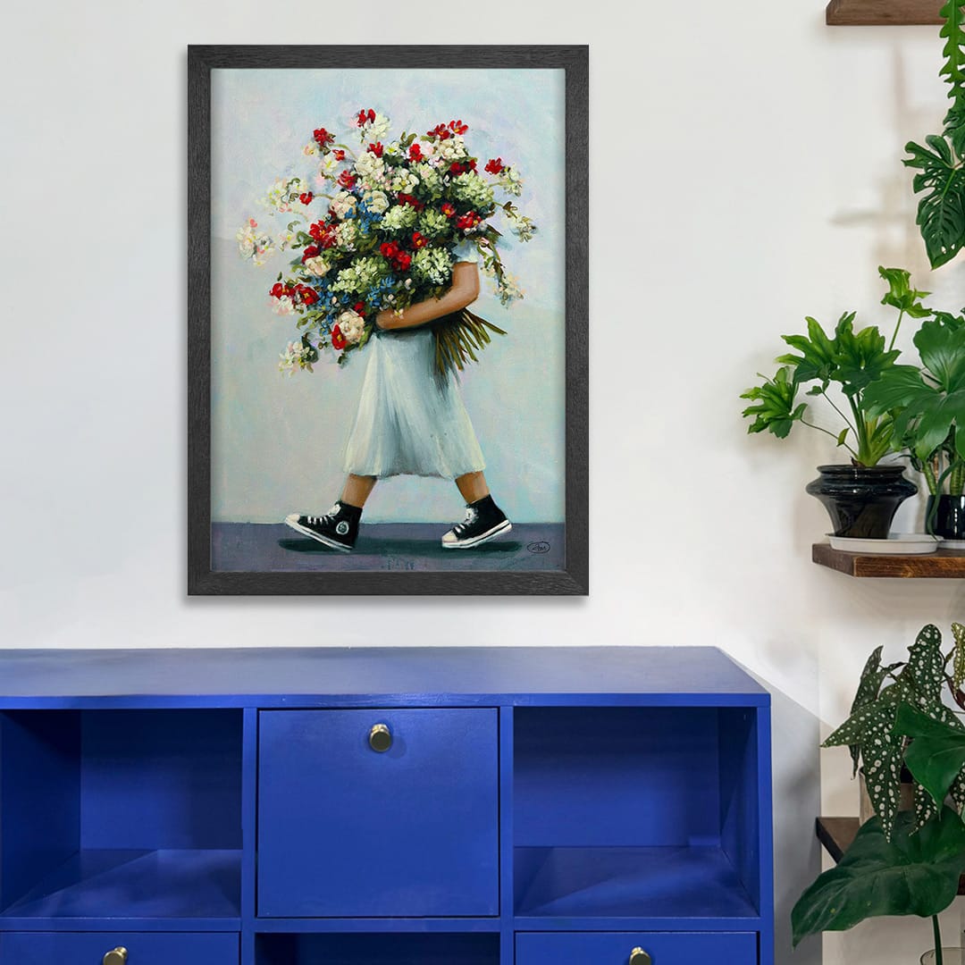 Delivering Spring Art Print by Abbey Merson