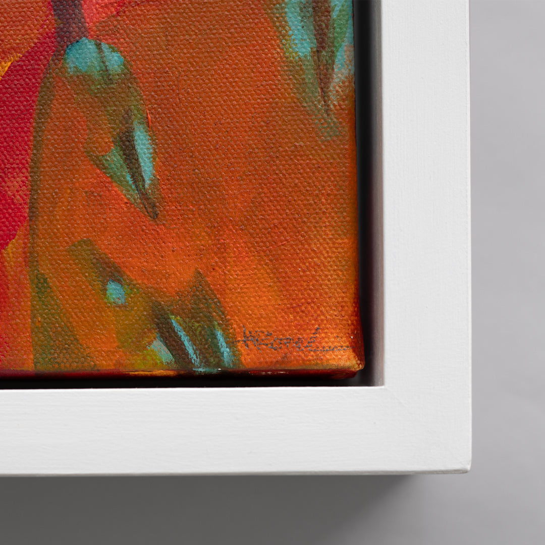 Night Swimming Original Painting by Holly Roach