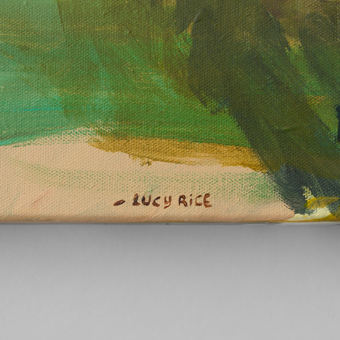 Dirt Is Cowgirl Glitter Original Painting by Lucy Rice