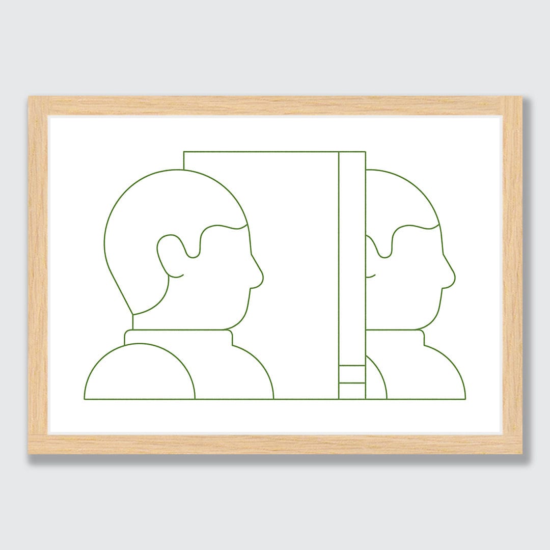 Divider Art Print by Matt Jennings