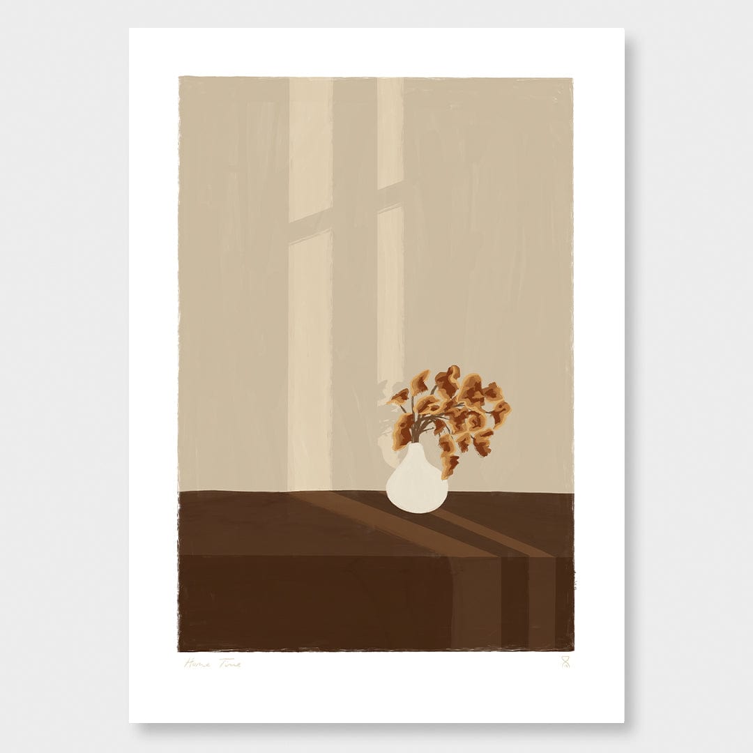 Dried Bougainvillea Art Print by Home Time