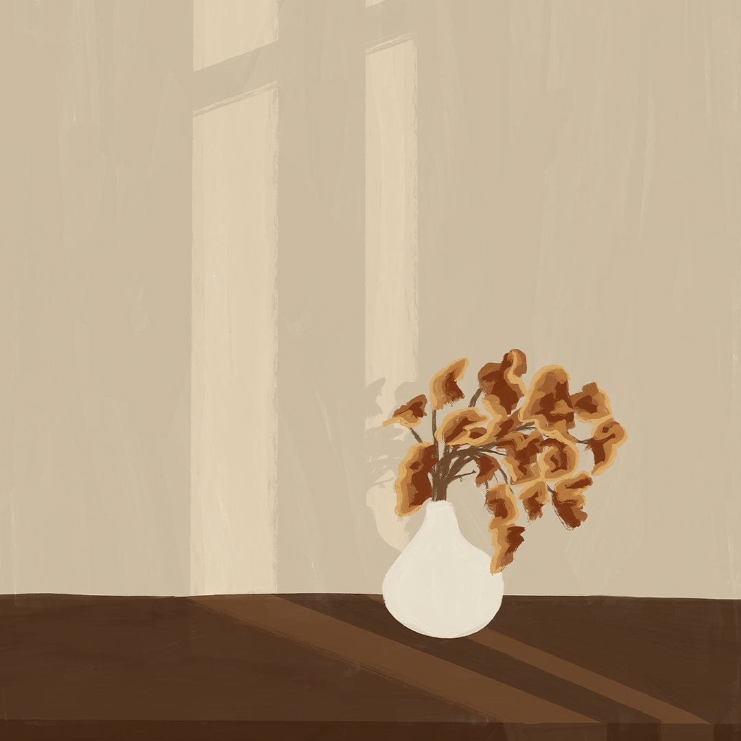 Dried Bougainvillea Art Print by Home Time