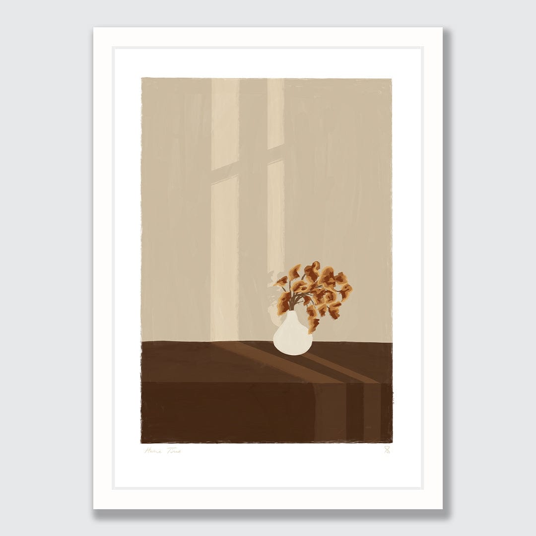 Dried Bougainvillea Art Print by Home Time