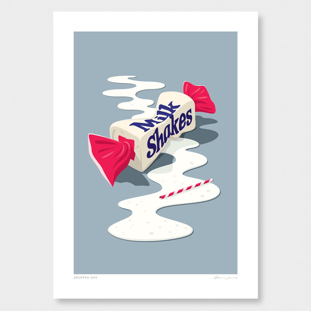 Dropped One Art Print by Glenn Jones