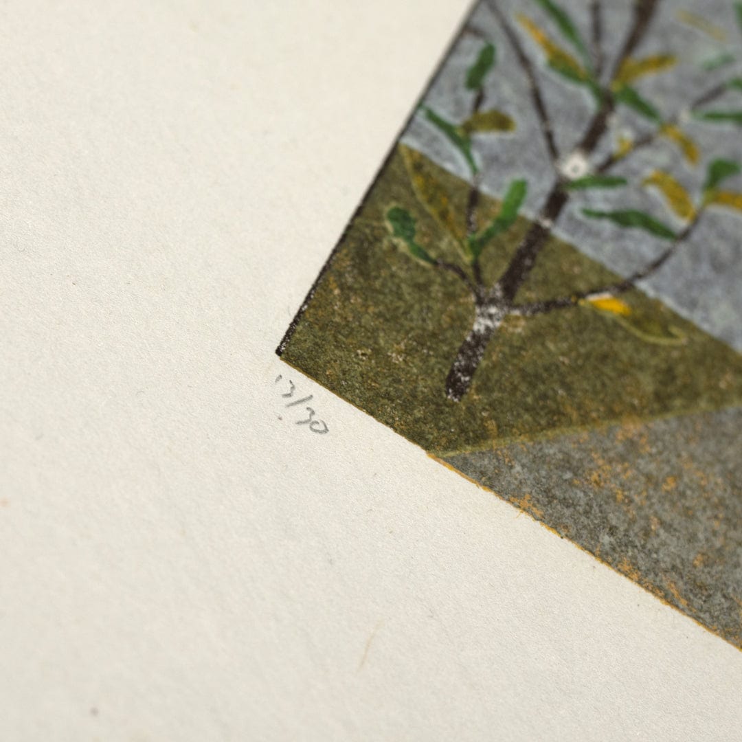 Early Autumn Limited Edition Woodblock Print by Angus Collis