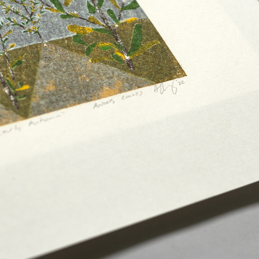 Early Autumn Limited Edition Woodblock Print by Angus Collis
