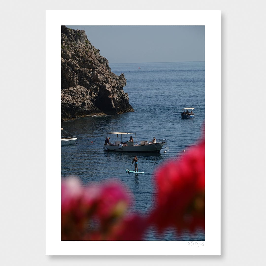 Early Morning Views Taormina Art Print by Jessica Higueras
