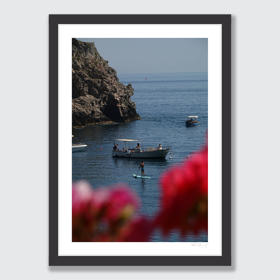 Early Morning Views Taormina Art Print by Jessica Higueras
