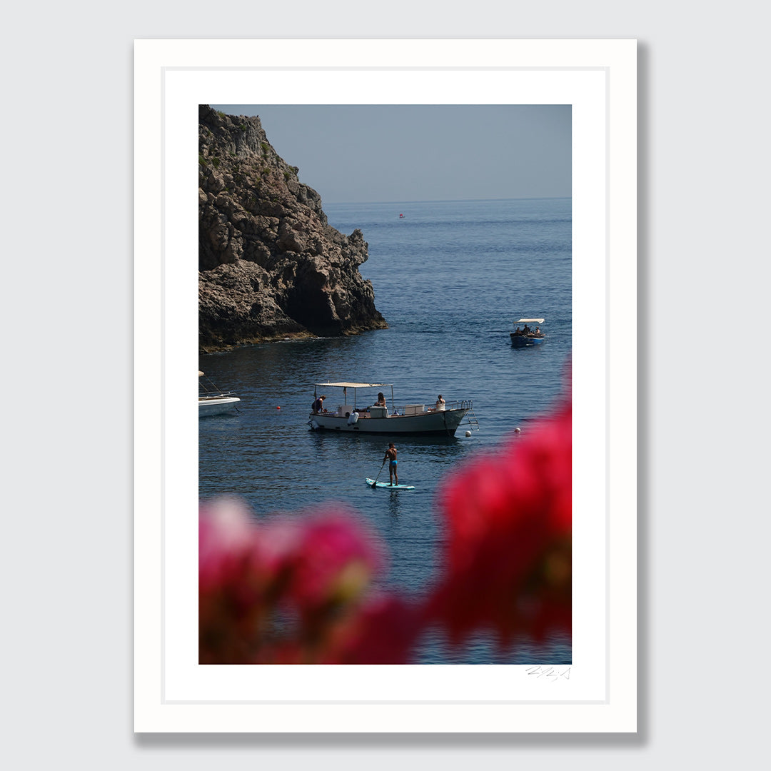 Early Morning Views Taormina Art Print by Jessica Higueras