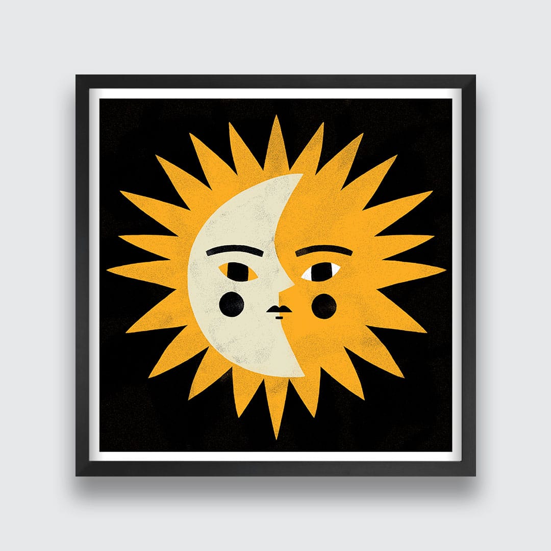 Eclypsy Art Print by Agustina Shuan