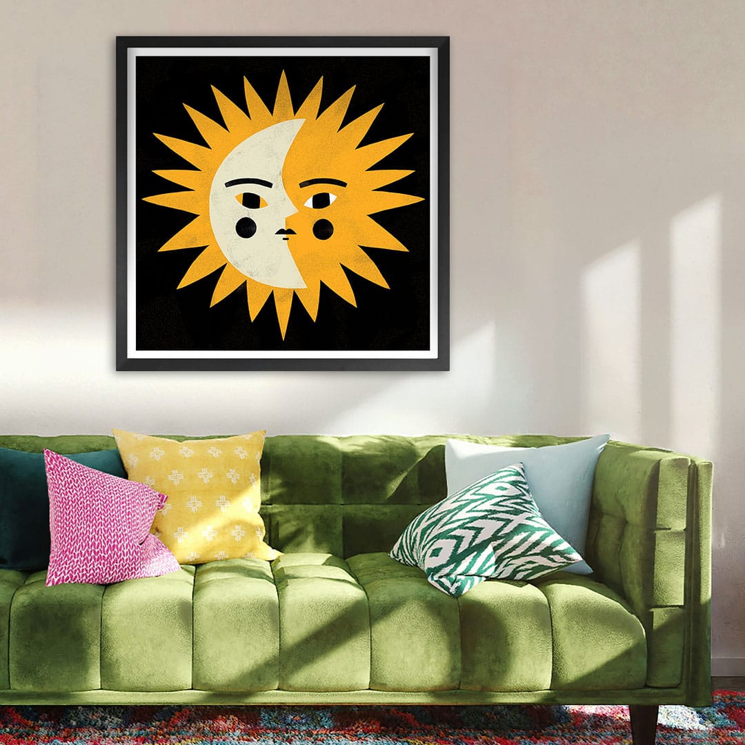 Eclypsy Art Print by Agustina Shuan