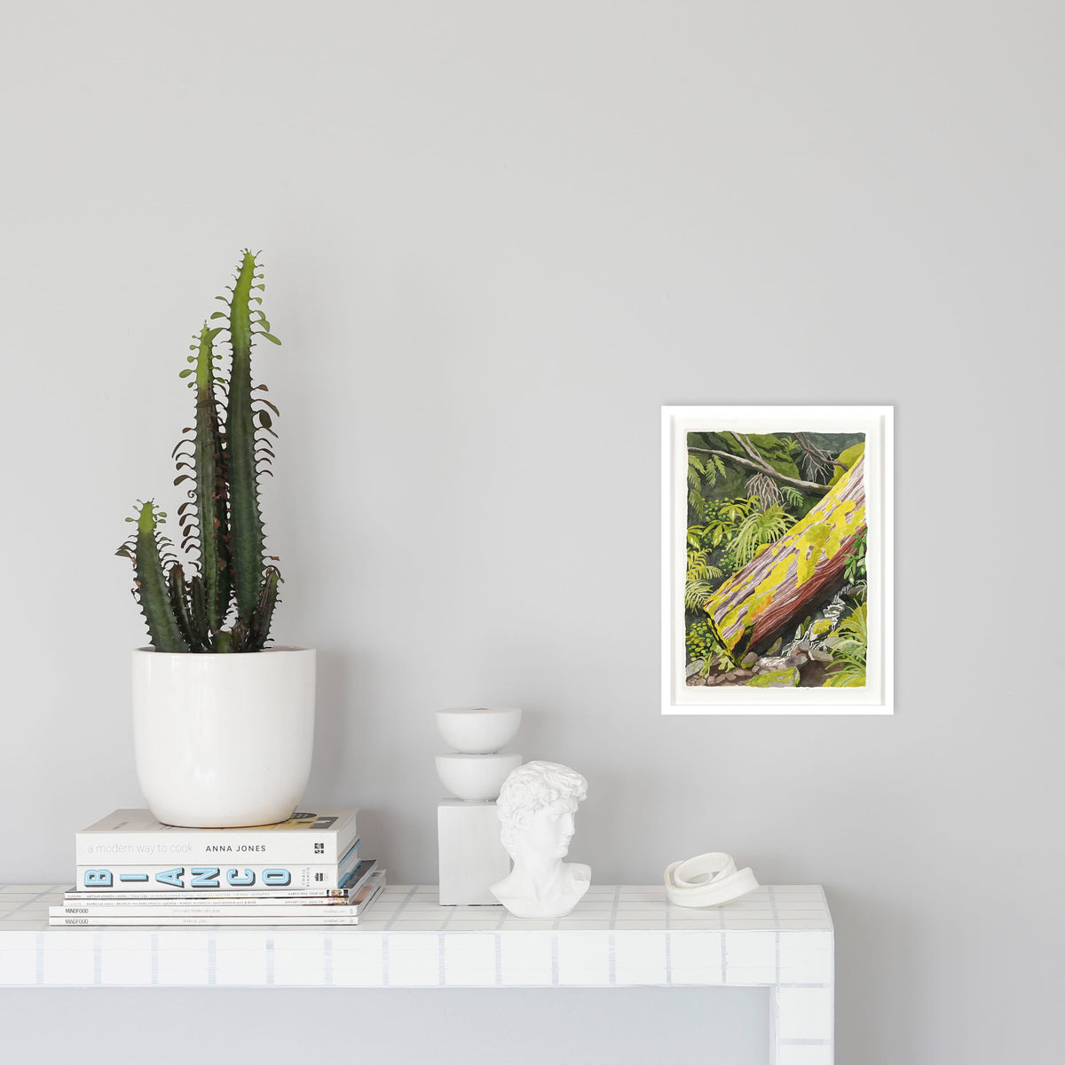 A Mossy Moment Original Painting by Emma Huia Lovegrove