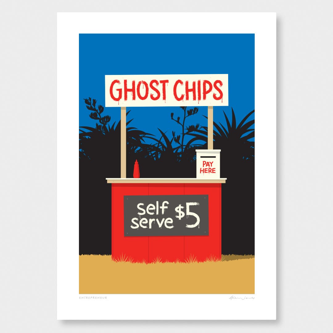 Entrepreneur Art Print by Glenn Jones