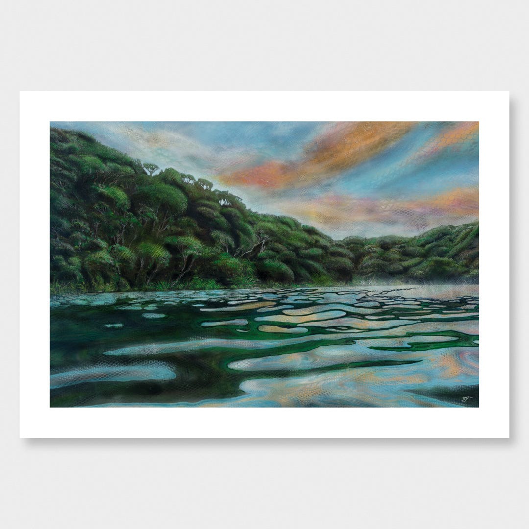 Everything Is Vibrating Art Print by Jamie Larnach 