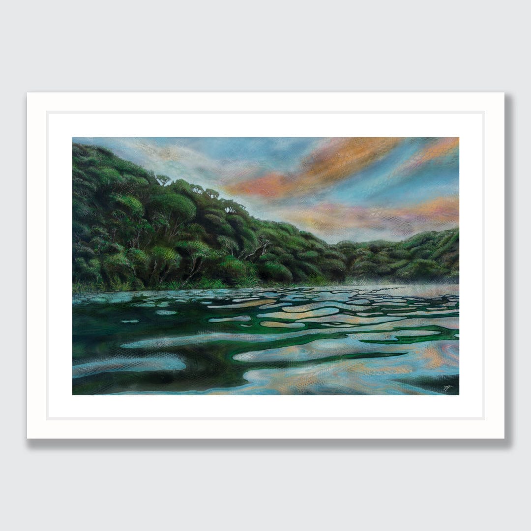 Everything Is Vibrating Art Print by Jamie Larnach 