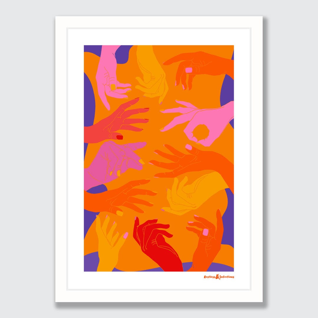 Excitement Art Print by Agate Rubene