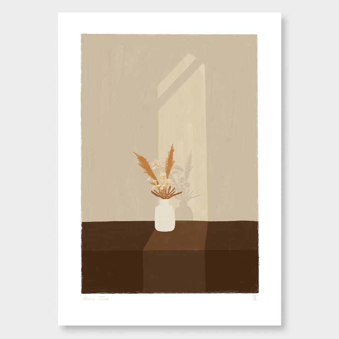 Favourite Dried Flowers Art Print by Home Time