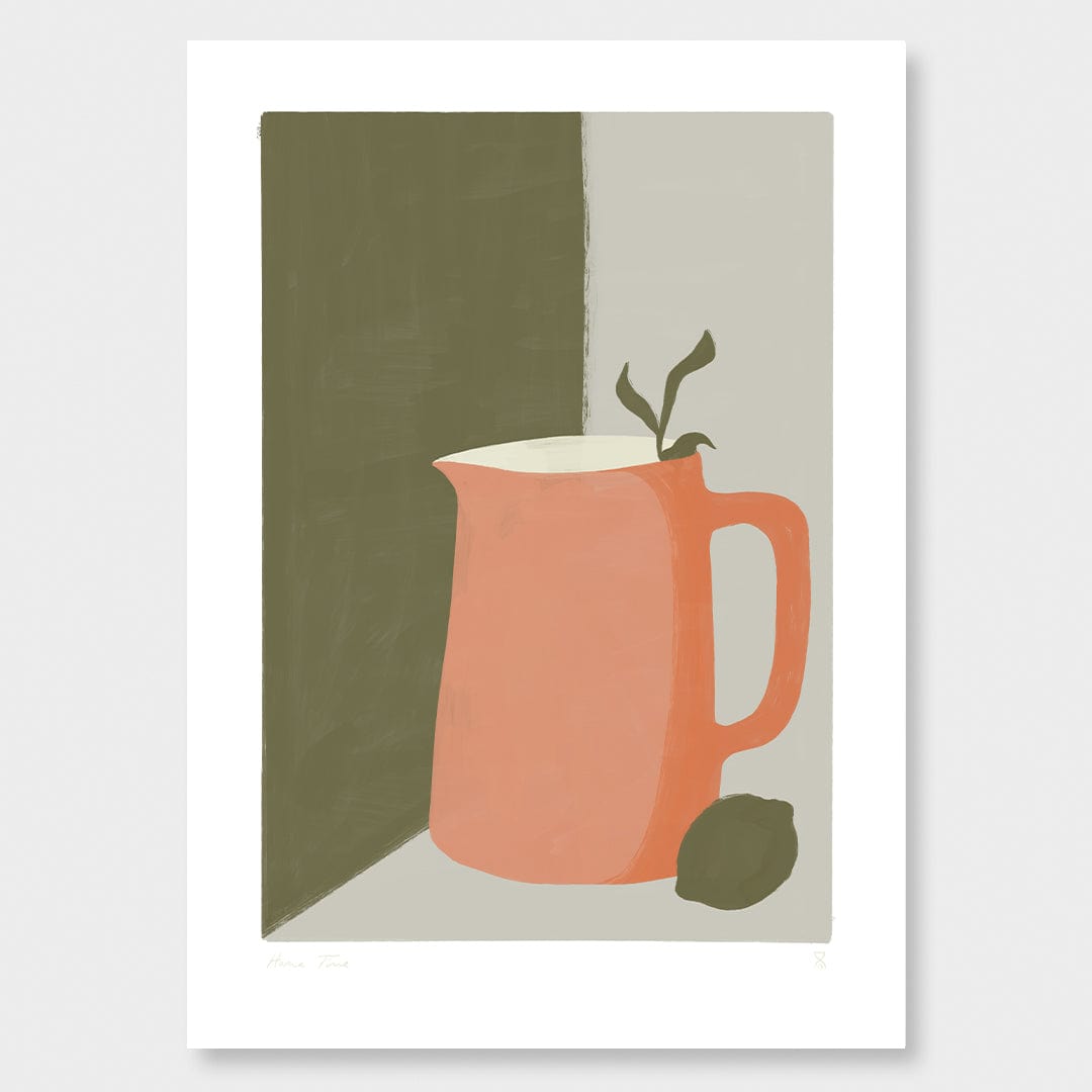 Favourite Jug Art Print by Home Time