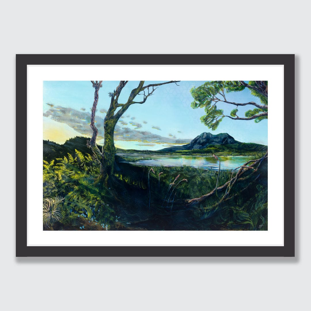 First To Wake Art Print by Jamie Larnach