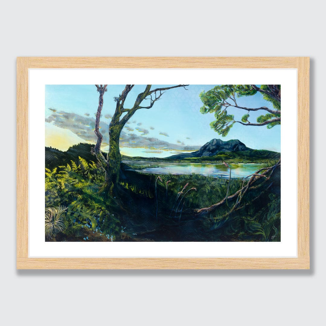 First To Wake Art Print by Jamie Larnach
