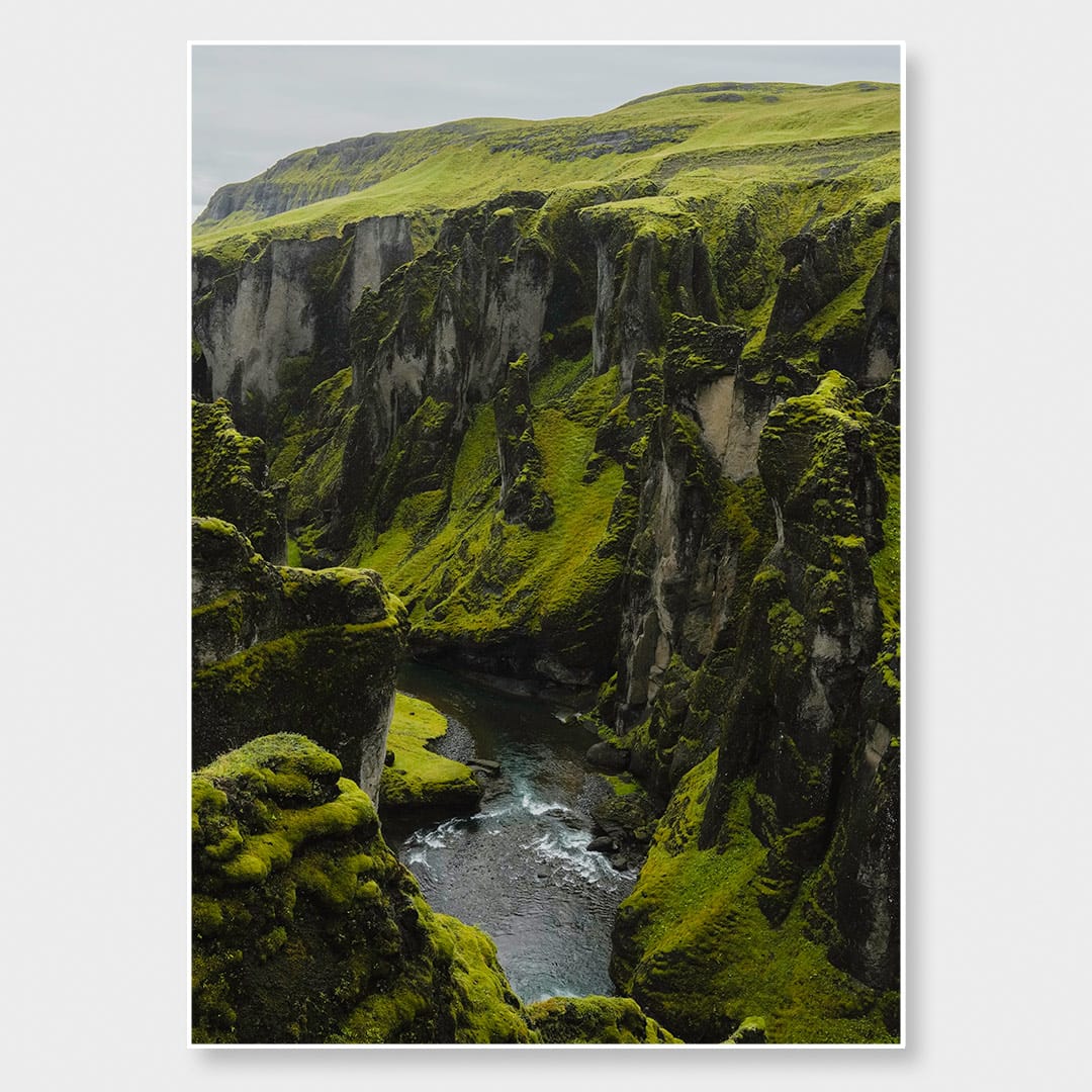 Fjadrárgljúfur Canyon Photographic Print by Emma Willetts