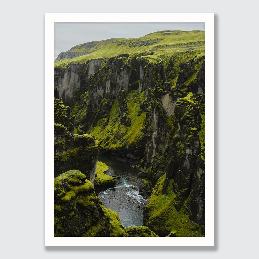 Fjadrárgljúfur Canyon Photographic Print by Emma Willetts