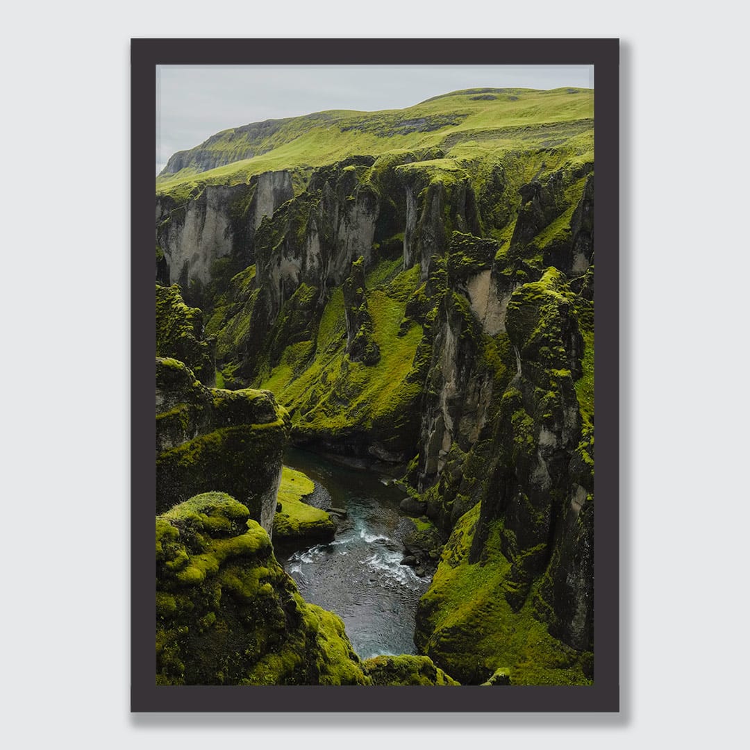 Fjadrárgljúfur Canyon Photographic Print by Emma Willetts