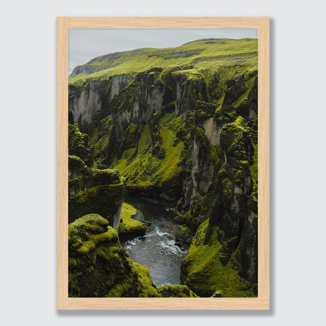 Fjadrárgljúfur Canyon Photographic Print by Emma Willetts