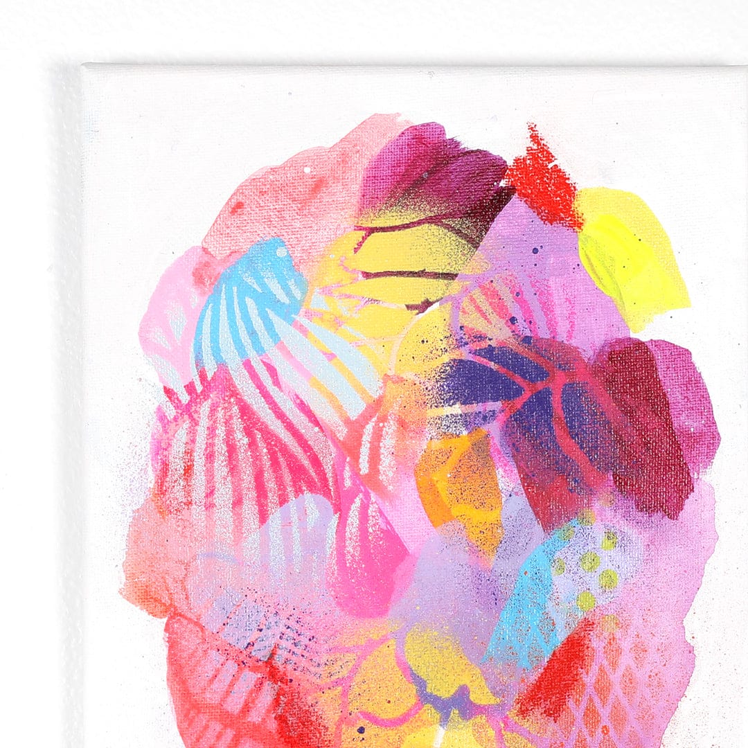 Flowing Original Painting by Lucie Blaze
