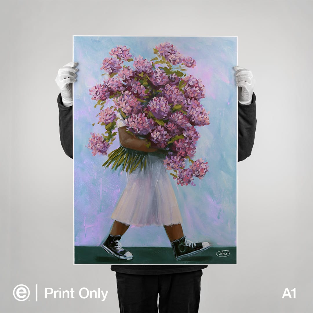 Flush Art Print by Abbey Merson